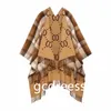 Women's Cloak and Cloak Designer Brand Women's Fashion Autumn/Winter G-Letter Cloak Coat Party Fashion Women's Clothing