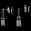 Headshop214 Q004 흡연 파이프 액세서리 쿼터 뱅거 네일 4mm 두께 10mm 14mm 19mm 남성 여성 DAB 장비 유리 물 봉 포수 파이프 Dabber 도구