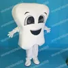 Halloween Tooth Mascot Costume Cartoon Theme Character Carnival Festival Fancy Dress Vuxna storlek Xmas utomhus reklamdräkt