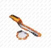 2023 Moda Link Link Chain Colar Bracelet Jóias de luxo Jóias de aço inoxidável laranja laranja preta prata mensal Calhas de correntes jóias para homens Presente de mulheres Presente