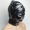 Massage Bondage Volledige Kap Masker Bdsm Speeltjes Voor Koppels Slave Lederen Harnas Gewatteerde Gimp Dildo/Ring/Ball gag Blinddoek