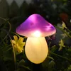 شمسية LED String Light Garden Decoration 8 Modes Mushroom Lights