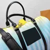 Duffel Bags Designer Gym Luggage Fashion Handbag High Capacity Leather Luxury Crossbody Bags Lady Yoga Sports Bags