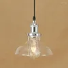 Pendant Lamps IWHD Glass Lamparas Hanging Lamp Led Loft Industrial Lighting Lights Edison Bulb Light Fixture E27 220v For Decor