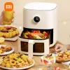 Friteuse 2022 Nowa Oryginalna Xiaomi Mijia Smart Air Frytownica Pro 4l Ekran OLED OKNO BEZOLEJOWE PIEKARNIK 360 ° Pieczenie Mijia App Contret