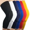 Knie pads sportveiligheidskussen anti-botsing ventilatie volleybal basketbal knipad compressie sokken honingraat wraps brace 6