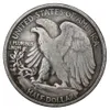 (1916-1947) P/D/S 63PCS 워킹 리버티 하프 달러은 달러 도금 동전 사본