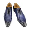 Hommes robe formelle chaussures mode décontracté affaires bureau chaussures bout pointu Oxford chaussures pour hommes chaussure vente directe d'usine