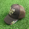 2022 MENS BAWIEŃ PROJEKTACJI Baseball Hat Galerie Caps Sun Hats Kobiety Zamocowane czapka Fedora Fedora Letter Stripe Men Men Casquette Bealin Bonnet