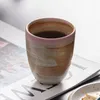 Cups Saucers 1pcs Japanese Style Creative Ceramic Coffee Cup Espresso Pottery Teacup Water Mugs Porcelain Afternoon Tea Mug Wholesale