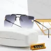 Designer Sunglasses Fashion Men Women Sun Glasses Rimless Goggle Adumbral 5 Color Option