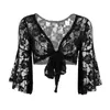 Scarves Women Summer Cardigan Capes Shrug Flare Sleeve Bridal Wraps Wedding Shawl Bolero Belly Dance Beach Dresses Cover Loose