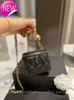 Women Crossbody Bags Shoulder Handbags Designer Luxury Mini Portable Box Cosmetic Lipstick Bag Sheepskin Black Ladies Fa
