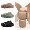 Cintos Mulheres moda Retro PU PU Belt Lady Dress Sweater Casaco decorativo redondo fivela da faixa