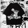 Heren t shirts Harajuku anime cartoon heren t-shirt zomer coole unisex hiphop gothic bedrukte t-shirt casual shirt streetwear tops y2k kleding