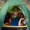 Açık Pedler NatureHike Taşınabilir Ultralight Kamp Şişme Mat Uyku Pedi Hava Yatağı Yastık Seyahat Yürüyüşü