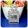 Broches Broches GRANDBLING Usine En Gros BlingBling Bijoux À La Main En Cristal Bouteille De Parfum Broche Broche À Accessoire De Dame 230515