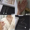 Colares pendentes Novo chegada 2021 moda doce meninas elegantes colar de pérolas para mulheres joias de gargantilha dhgarden dh6ll