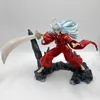 Figury zabawek akcji 20 cm pop -up parada inuyasha figura inuyasha bojowa akcja figura figura kolekcja kolekcji modelu zabawki lalki