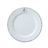 Dinnerware Sets Jingdezhen Swan Bone Ceramic Tableware Set Porcelain Bowl Dish Gift Custom Logo Wholesale
