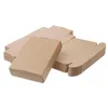 Gift Wrap 50pcs Kraft Paper Wrapping Box Jewelry Boxes Accessory Practical For Small Item Nail Bead Collection