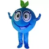 Halloween Blueberry Mascot Costume Performance simulation Cartoon Anime theme character Adults Size Christmas Outdoor Advertising Outfit Suit