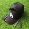 2022 Amirs Baseball Cap Hut Hohe Qualität Schnelle Männer und Frauen Passing Brothers Stickerei Tier Schwarz Sonnenhut Mesh Trucker 5865