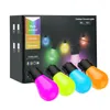 Строки Bluetooth App Multi -Color Ball Balb Light Decor Decor Amble Abs с нами вилка