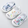 Sandals Baby Summer Shoes por 1-3 anos de malha sandálias para meninas meninas de fundo macio de baixo para crianças esportivas para crianças 230515
