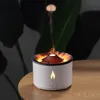 Apparater xiaomi 2022 Ny manetflamma luftfuktare 350 ml eterisk olja diffusor eteriska oljor cool dimsprutan med nattljus