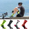 Sports Socks Long Outdoor For Men Cycling Running Soccer Football Basketball Compression Stockings Women Man