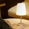 Tafellampen bedlamp touch bureau USB laad LED -licht met afstandsbediening leeslichten voor nachtkastje bedden en kantoor