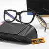 Szklanki projektanty męskie luksusowe okulary przeciwsłoneczne dla kobiet szklanki męskie okulary ukryte lustrzane lustro polaryzacyjny odcień oryginalne szklanki czytania 2985