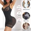 Taillen-Bauch-Shaper HEXIN Pembentuk Tubuh Deep V Neck Sexy Bodysuit Korset Pinggang Pelatih Menarik Pelangsing Perut Butt Lifter Pakaian Dalam Fajas 230515