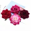 Decorative Flowers 50/100 Pieces Artificial For Home Decoration Wedding Bridal Accessories Clearance Diy Gift Box Scrapbooking Bride Brooch