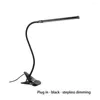Lampes de table lampe de lecture nuit métal ABS réglable chaud fournitures pour la maison accessoires ménagers polyvalents conception Simple noir