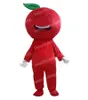 Jul Apple Mascot Costume Cartoon Character Outfit Suit Halloween Party Outdoor Carnival Festival Fancy Dress for Men Women
