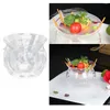 Geschirr-Sets, Smoothie-Schüssel, transparente Glas-Obstbehälter, Kaviar-Kühler-Server-Set, Nudelsalat-Display, Cocktail-Auflaufförmchen-Gerichte