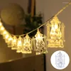 Strängar LED Decoracion Oil Lamp Fairy Light Outdoor String Lights For Christmas Ramadan Garden Wedding Party Decoration Holiday Lighting