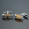 Zakelijke pak mouw knop Franse heren shirt metalen messing email Cufflinks fietsbusholkenlinks voor heren mode sieraden