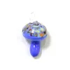 Figuras decorativas Objetos 2pcs Charms de cogumelos fofos Pingente de vidro Mulher Jóias DIY para Brincô de Bracelete de Colar