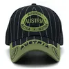 Snapbacks marka marki austria flaga mężczyzn rybacka baseballowa czapka kanadyjska kapelusz męski kość snapback Regulowane Wonmen Baseball Hat Hat Snapback P230515