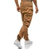 Męskie spodnie Jogging Men Solid Gym Training Sport Sport Telerem Bottoms Runn End Wear Camuflage Streetwear Spodni