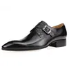 Luxe Hommes Personnalisé Chaussures En Cuir Hommes Designer Casual Chaussures En Cuir Verni Parti Chaussures Formelle Sociale Mâle pour Mariage Bureau Meilleur