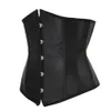 Women's Shapers Underbust Corset Sexig kvinnors underkläder midja bantning kropp shaper korsett för kvinnor steampunk lace-up korsett bälte vit 230515