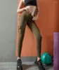 Active Pants Salspor Pocket Yoga Women Solid Sportwear Push Up Fitness Running Leggings Trainning Sport Gym Tight Cargo Female