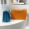 22% OFF Bag 2024 New Launch Designer Handbag hand small square Sicilian letter flip chain soft leather one-shoulder cross-body simple women's