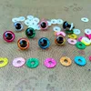 Accessoires de poupée 20pcs Yeux de sécurité à paillettes en plastique 3D pour jouets au crochet Amigurumi Diy Mix Bulk Mixed Sizes Toy Making 10121416182022mm 230512