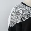 Scarves Flower Lace Neckline Clothing Sewing Accessories Hollow Wedding Dress Supplies