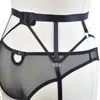 Bikini Air Bh Panties Women New Sexig låg midja thong och sätter G-sträng push-up samla bomullsspets broderi